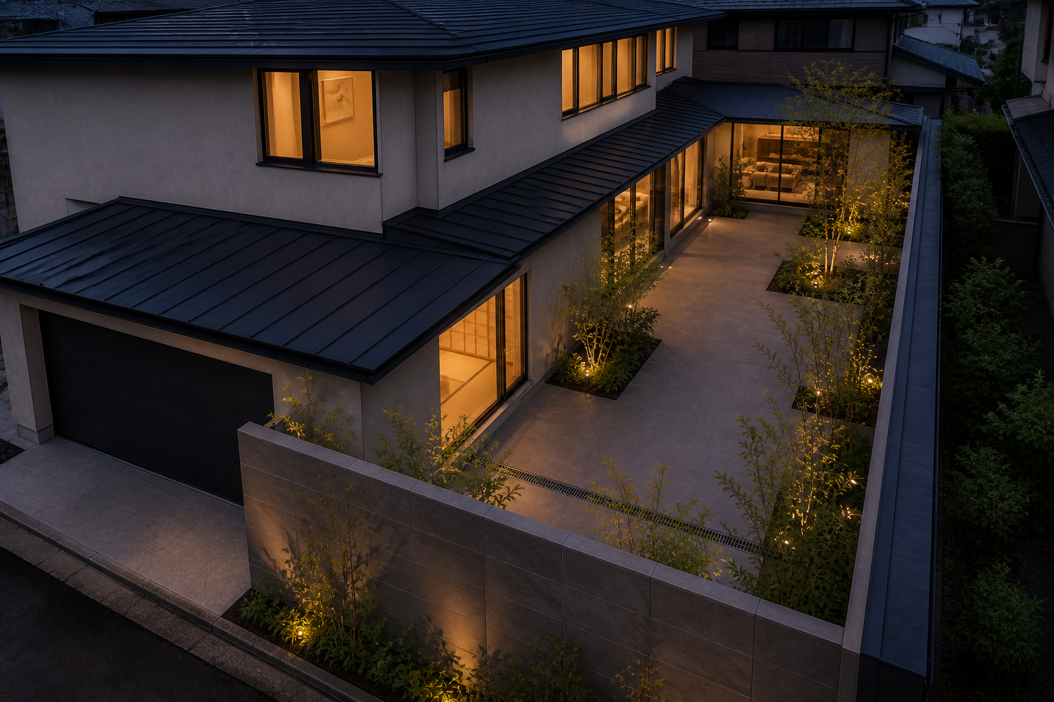 courtyard high oblique